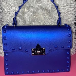 Royal studded purse